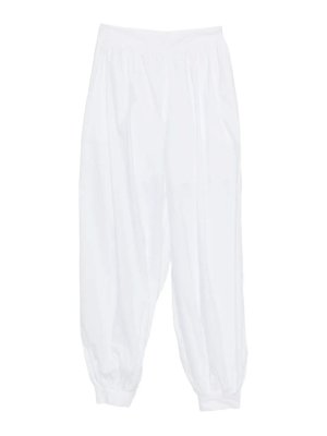 ROTATE Birger Christensen: Pantalons casual - Pantalons Décontractés - Blanc