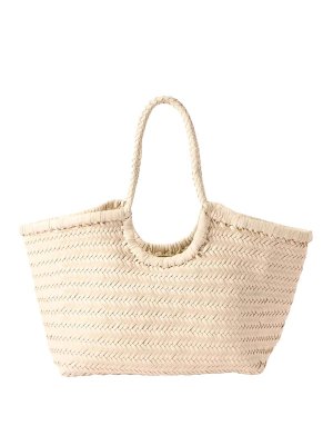 DRAGON DIFFUSION: Sacs à main - Sac Cabas - Beige