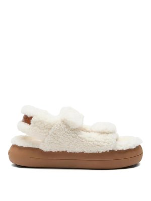 Moon Boot: sandali - Sandalo Shearling Ice