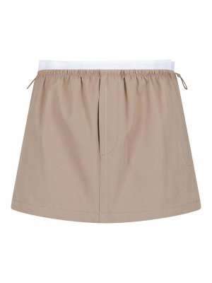 ALEXANDER WANG: Knee length skirts & Midi - Logo skirt