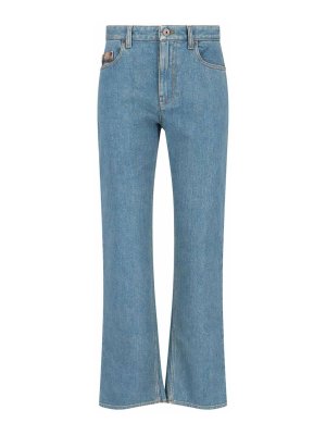 BURBERRY: jeans bootcut - Jeans stivaletti