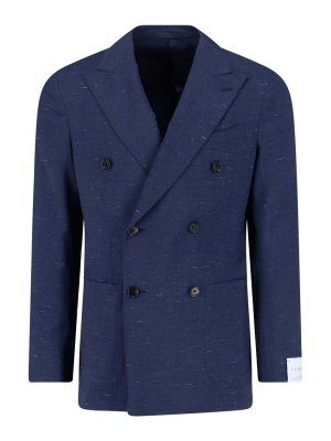 CARUSO: Vestes de costume - Blazer - Bleu