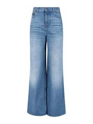 CHLOE': Jeans acampanados - Jeans Acampanados - Azul