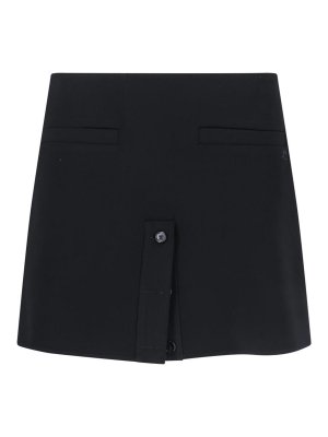 Courreges: Knielange und Midi Röcke - Midirock - Schwarz