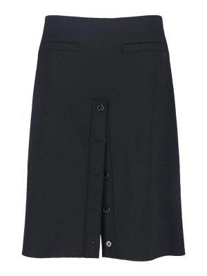 Courreges: Knielange und Midi Röcke - Midirock - Schwarz