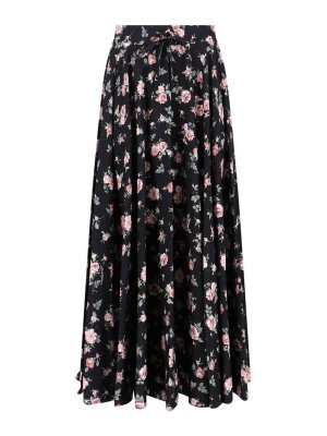 DOLCE & GABBANA: gonne al ginocchio  e longuette - Gonna In Seta