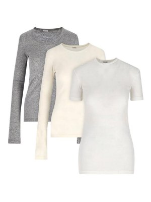 JIL SANDER: Tops & Tank tops - Set Top In Cotone