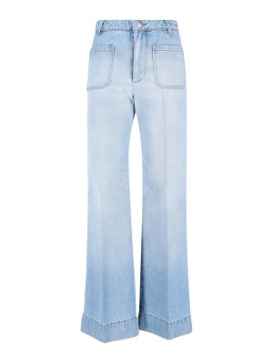 VICTORIA BECKHAM: jeans dritti, a sigaretta - Jeans