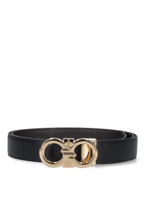 FERRAGAMO: belts - Reversible belt