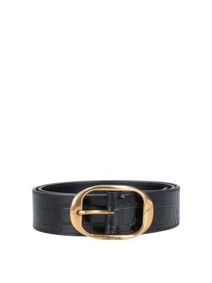 TOM FORD: belts - Calfskin belt