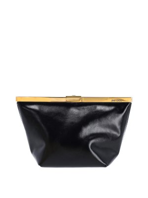 JIMMY CHOO: Clutch - Pochette - Ganache