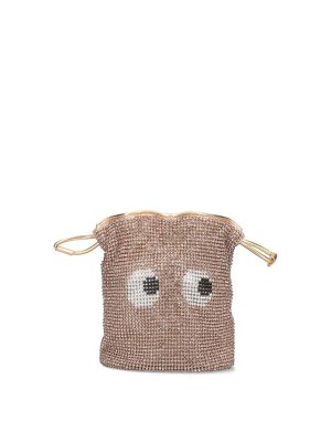 Anya Hindmarch: Schultertaschen - Schultertasche - Gold