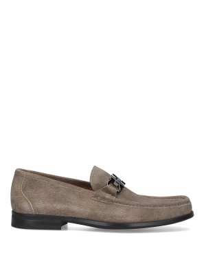 FERRAGAMO: Loafers & Slippers - Suede loafers