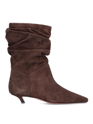 AMINA MUADDI: Stiefeletten - Stiefeletten - Braun
