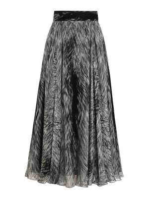 DOLCE & GABBANA: ロングシャツ - ロングスカート - グレー