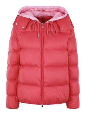 MONCLER: ダウン・ハイテクジャケット - ダウンジャケット - マルチカラー