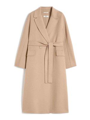 S MAX MARA: knee length coats - Enzo Oversized Wool Coat By