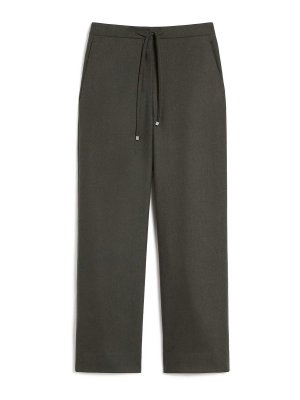 S MAX MARA: スウェットパンツ - トラックスーツ ボトムス - 緑