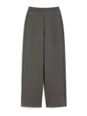 S MAX MARA: casual trousers - Pompeo Cotton Jersey Trousers By