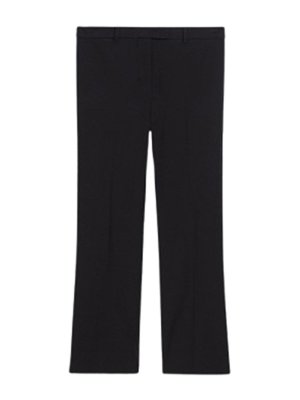 S MAX MARA: Pantalones casual - Pantalón Casual - Negro