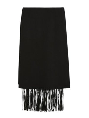 SPORTMAX: Jeans acampanados - Jeans Acampanados - Negro