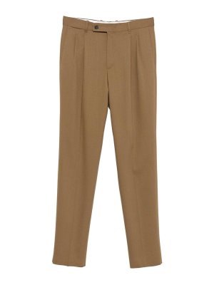 INCOTEX: Pantalons casual - Pantalons Décontractés - Camel