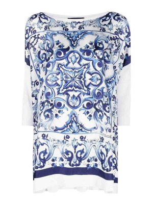 DOLCE & GABBANA: bluse - Dolce &Gabbana Printed Blouse