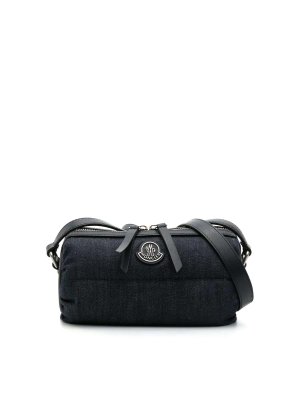 MONCLER: Bolsas bandoleras - Bolsa Bandolera - Azul