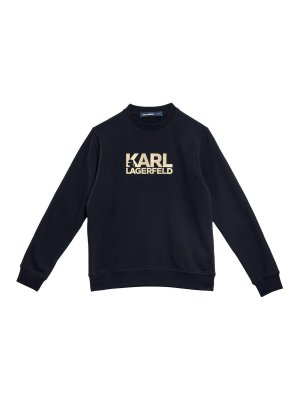 KARL LAGERFELD: スウェット＆セーター - スウェットシャツ/セーター - 黒