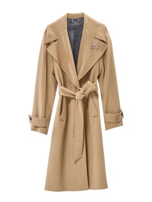 KARL LAGERFELD: Abrigos semilargos - Abrigo Midi - Camel