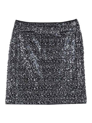 KARL LAGERFELD: Knee length skirts & Midi - Tweed Skirt