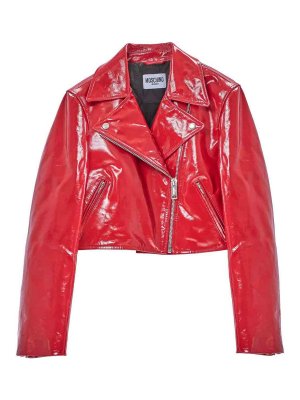 MOSCHINO: giacche blazer - Giacca Vernice Corta