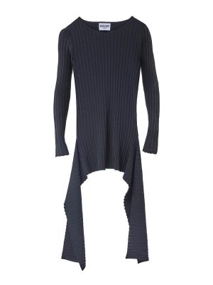 MOSCHINO: crew necks - Fringed T-shirt