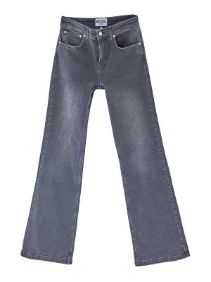 MOSCHINO: Jeans Rectos - Vaqueros Rectos - Gris