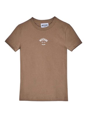 MOSCHINO: t-shirt - T-Shirt Logo Nuovo