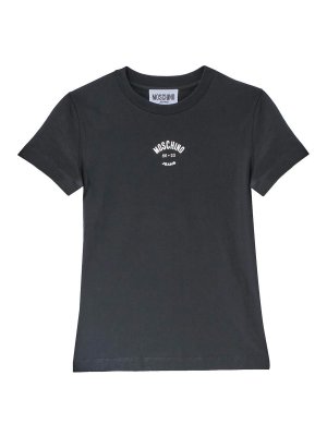MOSCHINO: t-shirt - T-Shirt Logo Nuovo