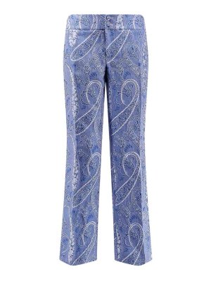 ETRO: pantaloni casual - Pantaloni Con Stampa Iconica