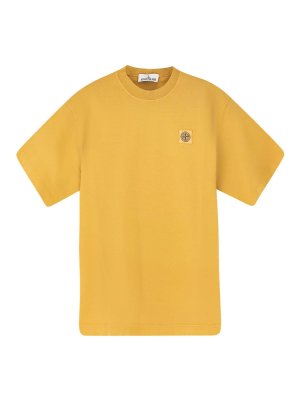 STONE ISLAND: t-shirts - T-Shirt In Cotone Organico