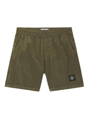 STONE ISLAND: Swim shorts & swimming trunks - Boxer Mare In Econylon