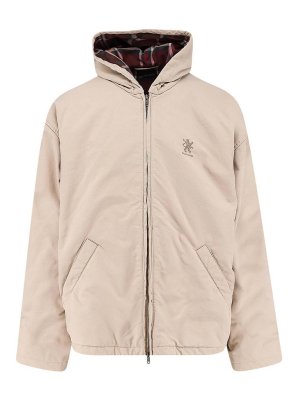 BALENCIAGA: casual jackets - Cotton blend jacket