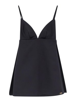 ELISABETTA FRANCHI: abiti corti - Vestito Mini Daily In Raso