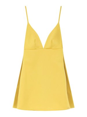ELISABETTA FRANCHI: Robes courtes - Robe Courte - Jaune Clair