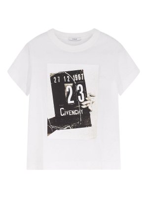 GIVENCHY: Camisetas - Camiseta - Blanco