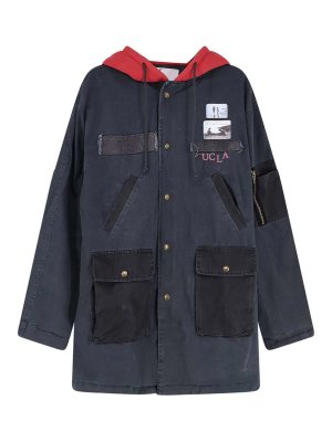 PALY: casual jackets - Cotton jacket with used effect