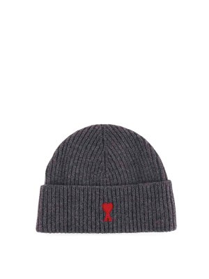 AMI PARIS: Hüte - Hut - Hellgrau