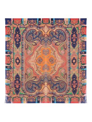 ETRO: Stoles & Shawls - Foulard In Seta Multicolore