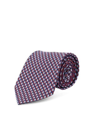 FERRAGAMO: ties & bow ties - Brio Silk Tie
