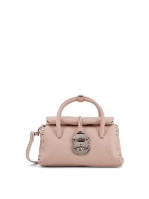 ZANELLATO: shoulder bags - Dotta Shoulder Bag In Hammered Leather