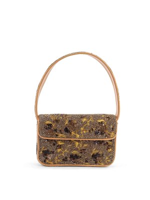 STAUD: borse a spalla - Borsa A Spalla Con Ricamo Perline All-Over