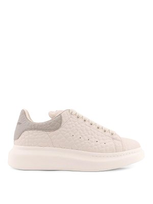 ALEXANDER MCQUEEN: trainers - Oversized Leather Sneakers